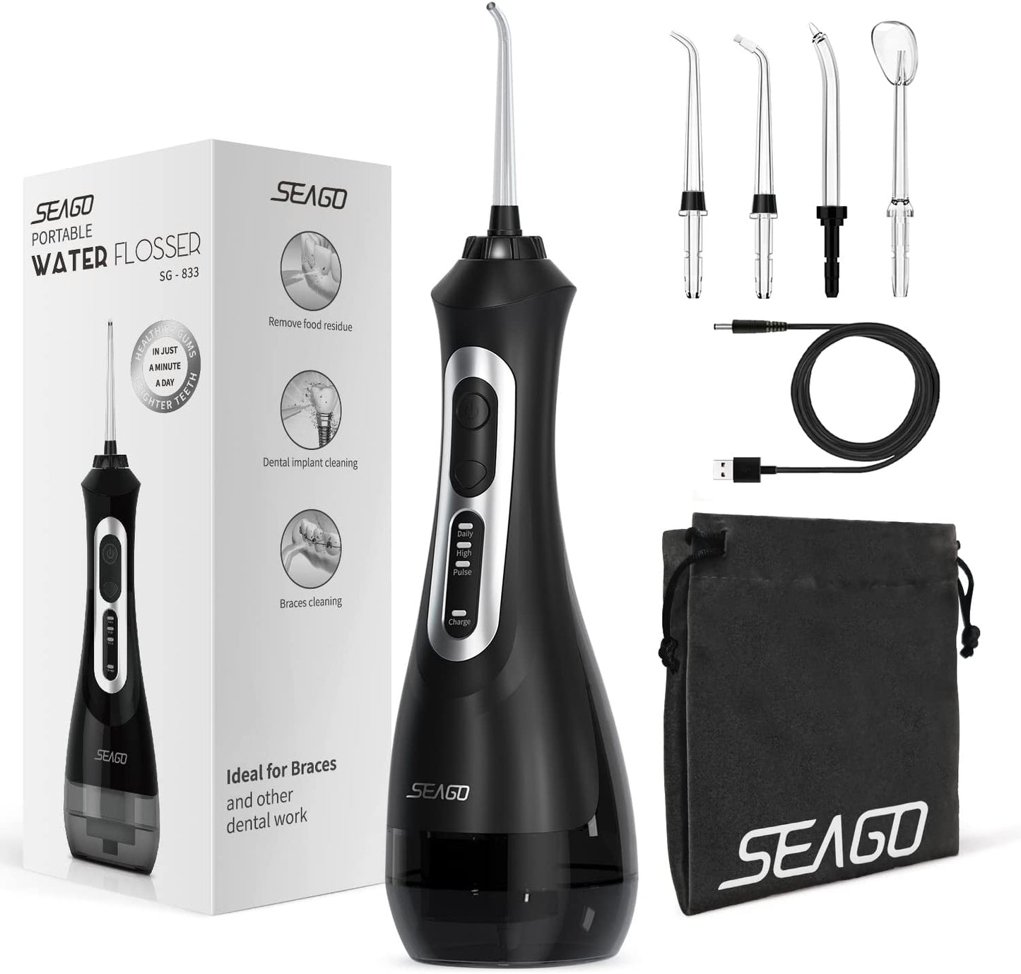 SEAGO Portable Water Flosser